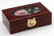 Image of COLORED SHELL JEWELRY BOX