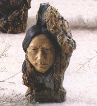 Image of ALABCARVED SITTING BULL