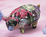 Image of PATCHWORK PIG-FRUITS  FLOWERS