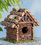 Image of LOG BIRD HOUSE