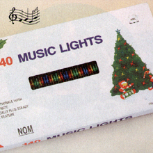 Image of 140 MUSICAL CHRISTMAS LIGHTS