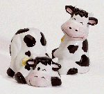 Image of BLK  WHI COW S  P SHAKERS