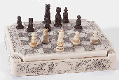 Image of ALAB. SKRIMSHAW CHESS SET