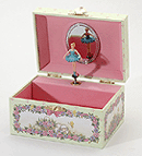 Image of PAPER MUSICAL JEWELRY BOX