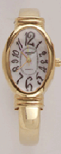 Image of LADYS OVAL FACE BANGLE WATCH