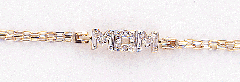 Image of 14K MOM DIAMOND BRACELET