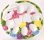 Image of BUNNY EGG PAINTING PLATER
