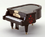Image of MUSICAL PIANO JEWELRY BOX