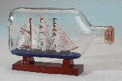 Image of SHIP IN FLAT BOTTLE