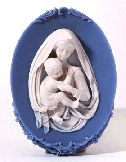 Image of MARY  JESUS WALL PLAQUE