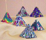 Image of FIMO PYRAMID INCENSE HOLDER