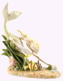Image of PORC. MERMAID DIVING FOR PEARL