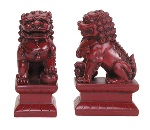 Image of HONG-TZE CHINESE LIONS PAIR