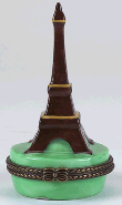 Image of PORC. EIFFEL TOWER HINGE BOX