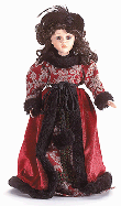 Image of 16 IN. H. PORC. DOLL - ANASTASIA