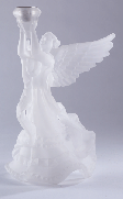 Image of ACRYLIC ANGEL CANDLE HOLDER