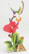 Image of PORC HUMMINGBIRD WRED POPPY