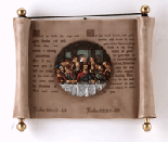 Image of ALAB LAST SUPPER SCROLL PLAQUE