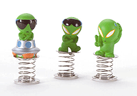 Image of ALAB. BOBBING ALIEN ORNAMENT