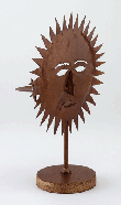 Image of METAL SUN CANDLE HOLDER