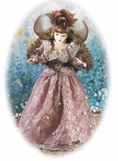 Image of 18 IN. PORC. VICT. DOLL-BETHANY