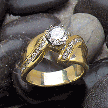 Image of 14K LADYS DIA ANNIVERSARY RNG - Size 05