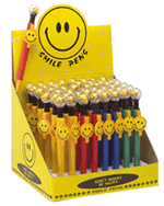Image of SMILEY FACE BALL PENS - 4 DZ