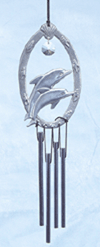 Image of OVAL DOLPHIN WINDCHIMES