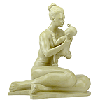 Image of ALAB. MOTHER HOLDING CHILD