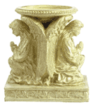 Image of ALAB. GOLD ANGELS CANDLEHOLDER