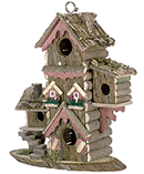 Image of GINGERBREAD STYLE BIRDHOUSE