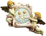 Image of ALAB CHERUBIM PLAQUE - SCROLL
