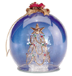 Image of XMAS GLASS ORNANMENT TREE
