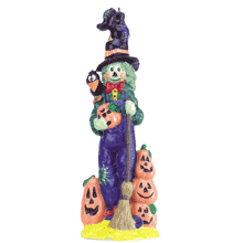 Image of SCARECROW WPUMPKIN CANDLE