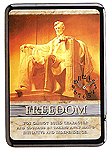 Image of FREEDOMABE LINCOLN WALL CLOCK