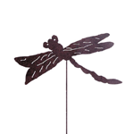 Image of RUST METAL DRAGONFLY STICK