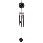 Image of FOOK RED STONE WINDCHIME