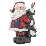 Image of ALAB. SANTA CARRYING TREE