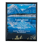 Image of SERENITY WOOD WALL PLAQUE