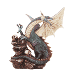 Image of ALAB. DRAGON  SKULLS ON ROCKS