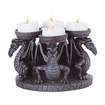 Image of ALAB 4 DRAGONS VOTIVE HOLDER