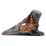 Image of ALAB WOOD CARVED KUAN YING