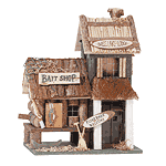 Image of WOOD BAIT SHOP BIRDHOUSE