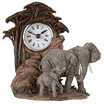 Image of ALAB ELEPHANT MOTHERCHILD CLK