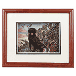 Image of ALAB HUNTING WOOD SHADOW BOX