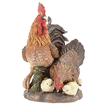 Image of Porc. Rooster Family