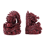 Image of HONG TZE DRAGON BOOKENDS