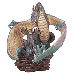 Image of ALAB MERLIN WITH DRAGON