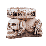 Image of ALAB. SKULLS CANDLEHOLDER