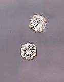 Image of 14K GOLD DIAMOND EARRINGS